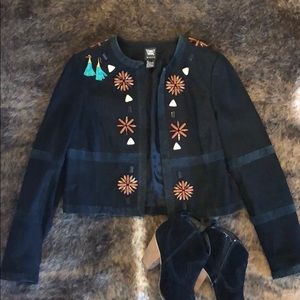 Worth New York leather jacket